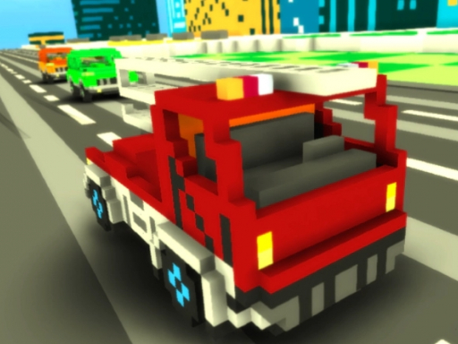 Blocky Traffic Racing