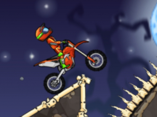 Moto X3M 6: Spooky Land