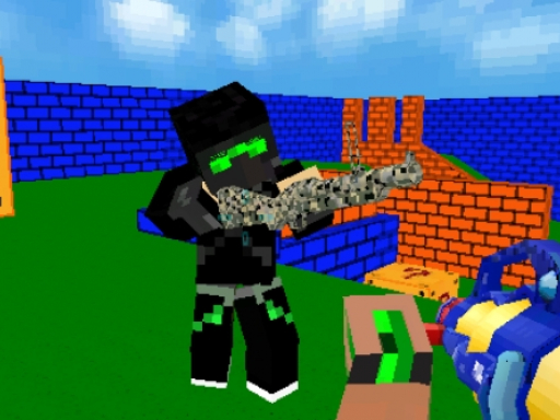 Paintball Fun 3D Pixel