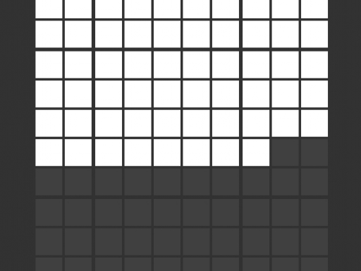 Pixels Filling Squares