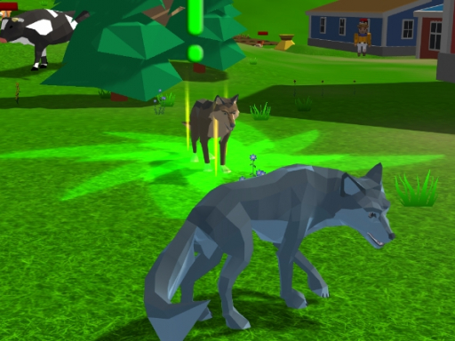 Wolf Simulator: Wild Animals 3D